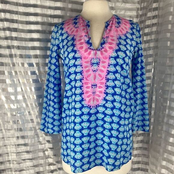 Lilly Pulitzer Renato Tunic Top - Picture 1 of 6
